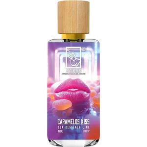 The Dua Brand Caramelos Kiss perfume bottle