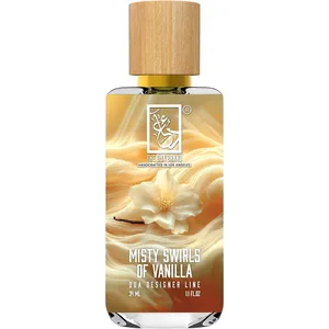 The Dua Brand Misty Swirls of Vanilla perfume bottle