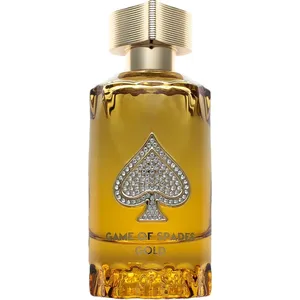 Jo Milano Game of Spades Gold perfume bottle