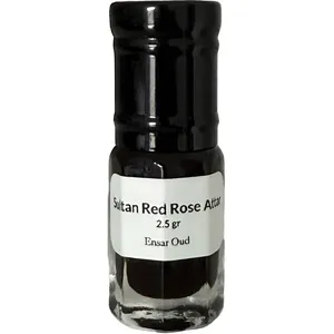 Ensar Oud Sultan Red Rose Attar (2025) parfüm şişesi