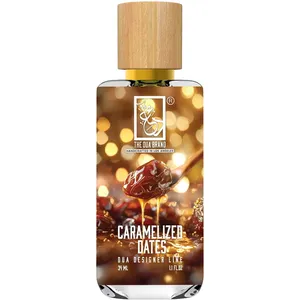 The Dua Brand Caramelized Dates perfume bottle