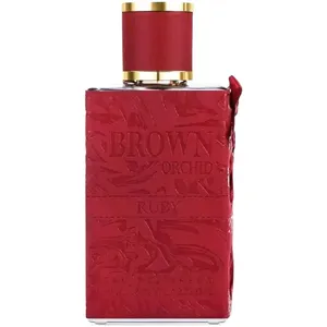 Fragrance World Brown Orchid Ruby Edition perfume bottle