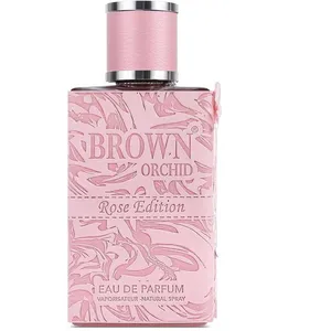 Fragrance World Brown Orchid Rose Edition parfüm şişesi