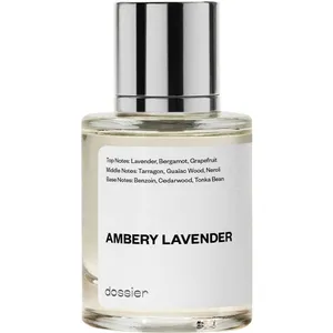 Dossier Ambery Lavender perfume bottle
