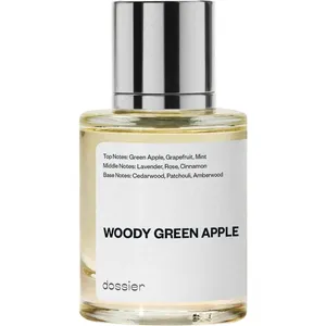 Dossier Woody Green Apple parfüm şişesi