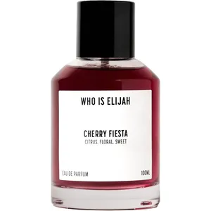 Who is Elijah Cherry Fiesta perfume bottle