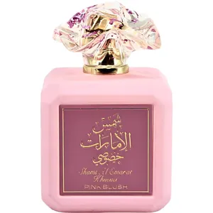 Ard Al Zaafaran Shams Al Emarat Khususi Pink Blush perfume bottle