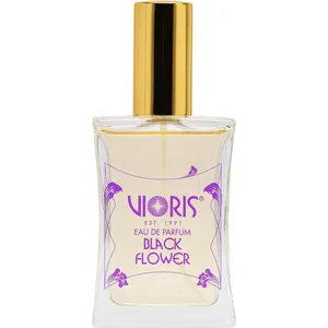 Vioris Black Flower perfume bottle