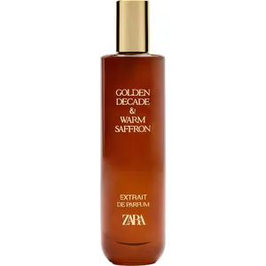 Zara Golden Decade & Warm Saffron parfüm şişesi