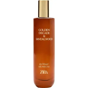 Zara Golden Decade & Sandalwood parfüm şişesi
