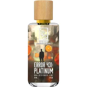 The Dua Brand Error 431: Platinum parfüm şişesi