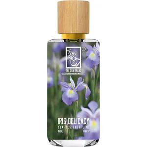 The Dua Brand Iris Delicacy perfume bottle