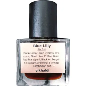 elkhaldi Blue Lilly parfüm şişesi