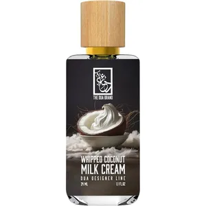 The Dua Brand Whipped Coconut Milk Cream perfume bottle