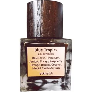elkhaldi Blue Tropics (Eau de Parfum) perfume bottle