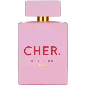 Cher. Dieciocho Glossy perfume bottle