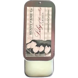 Henny Faire Co. Lily-of-the-Valley + Lichen parfüm şişesi