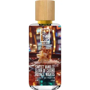 The Dua Brand Sweet Vanille Elixir of Casino Royale Nights perfume bottle