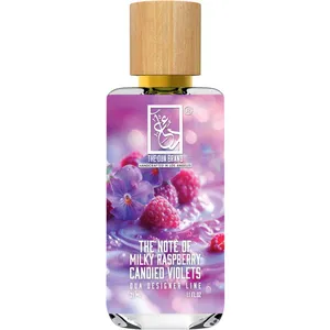 The Dua Brand The Note of Milky Raspberry Candied Violets parfüm şişesi