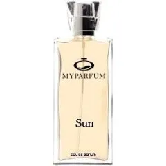 Unique Sun perfume bottle