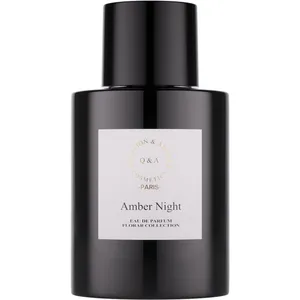 Q&A Amber Night parfüm şişesi