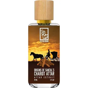The Dua Brand Origins of Santal's Chariot Attar parfüm şişesi