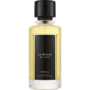 La Beauté Highness perfume bottle