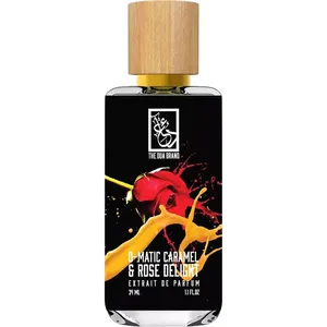 The Dua Brand O-Matic Caramel & Rose Delight parfüm şişesi