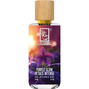 The Dua Brand Purple Glow Petals Intense perfume bottle