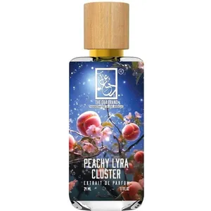 The Dua Brand Peachy Lyra Cluster perfume bottle