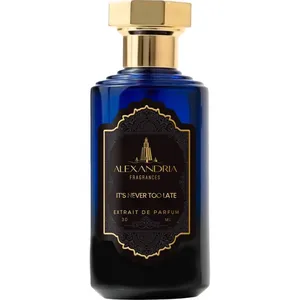 Alexandria Fragrances It's Never Too Late / Meraki perfume bottle