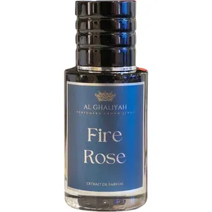 Al Ghaliyah Fire Rose parfüm şişesi