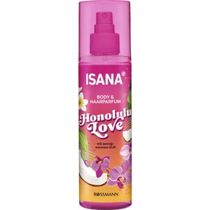 Isana Honolulu Love perfume bottle