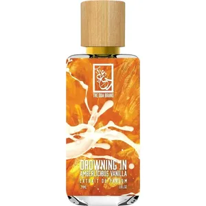 The Dua Brand Drowning in Amberlicious Vanilla perfume bottle