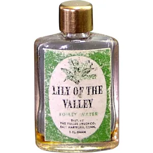 The Fuller Brush Co. Lily of the Valley parfüm şişesi