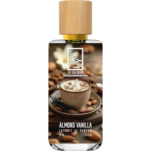 The Dua Brand Almond Vanilla perfume bottle