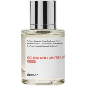 Dossier Gourmand White Flowers Extreme perfume bottle