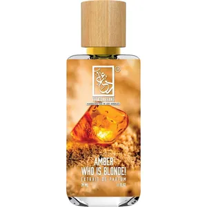 The Dua Brand Amber Who Is Blonde! perfume bottle