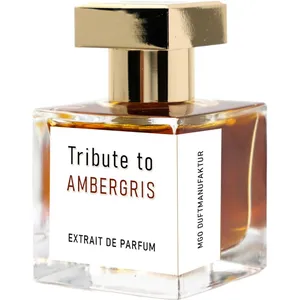 Duftanker MGO Duftmanufaktur Tribute to Ambergris parfüm şişesi