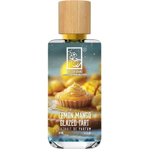 The Dua Brand Lemon Mango Glazed Tart perfume bottle