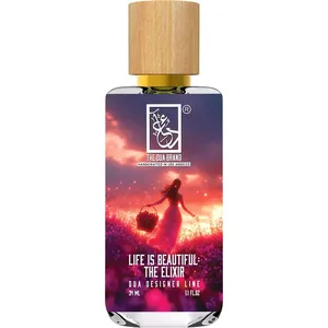 The Dua Brand Life Is Beautiful: The Elixir perfume bottle