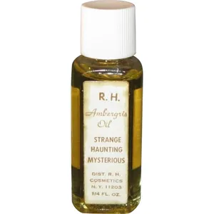 R.H. Cosmetics Corp. Ambergris Oil perfume bottle