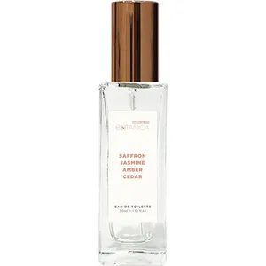 Mineral Botanica Saffron Jasmine Amber Cedar perfume bottle