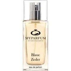 Unique Blaue Zeder perfume bottle
