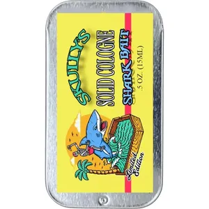 Skully’s Shark Bait perfume bottle