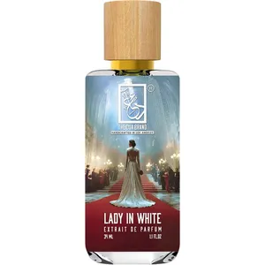The Dua Brand Lady in White perfume bottle