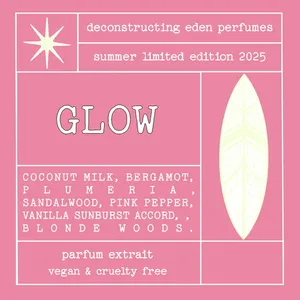 Deconstructing Eden Glow perfume bottle