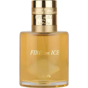 Lattafa Fire on Ice parfüm şişesi