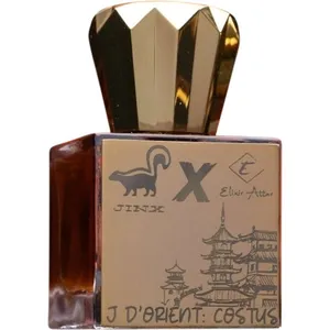 Jinx x Elixir Attar - J-D'Orient: Costus parfüm şişesi