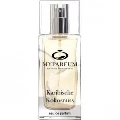 Unique Karibische Kokosnuss  perfume bottle